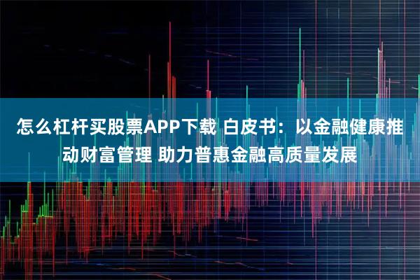 怎么杠杆买股票APP下载 白皮书：以金融健康推动财富管理 助力普惠金融高质量发展